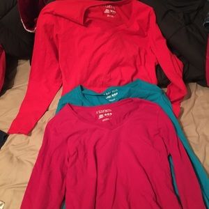 Long sleeve shirts